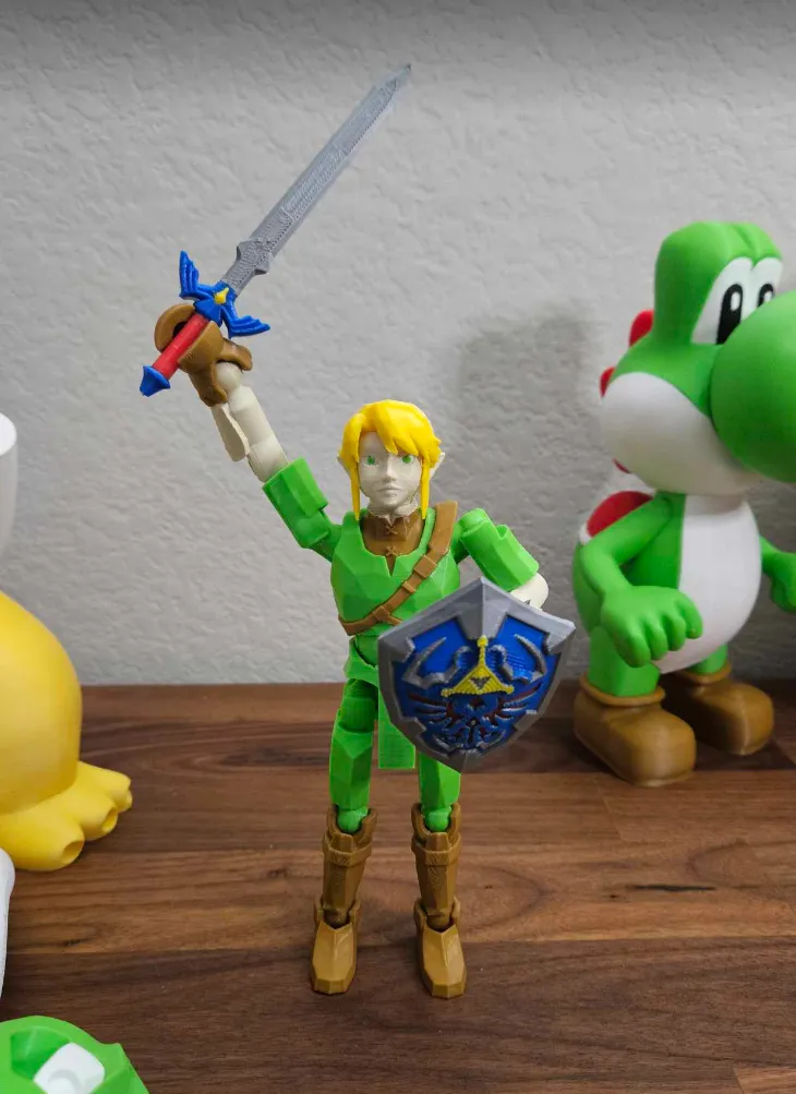 Flexi Link from Zelda games