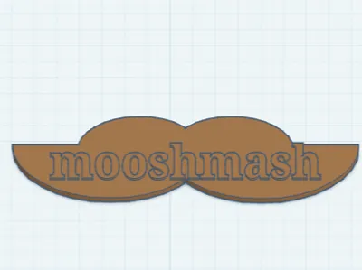 Mooshmash/Comical Mustache/Bookmark Mustache