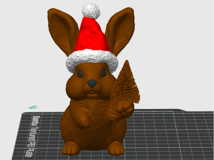 Christmas bunny