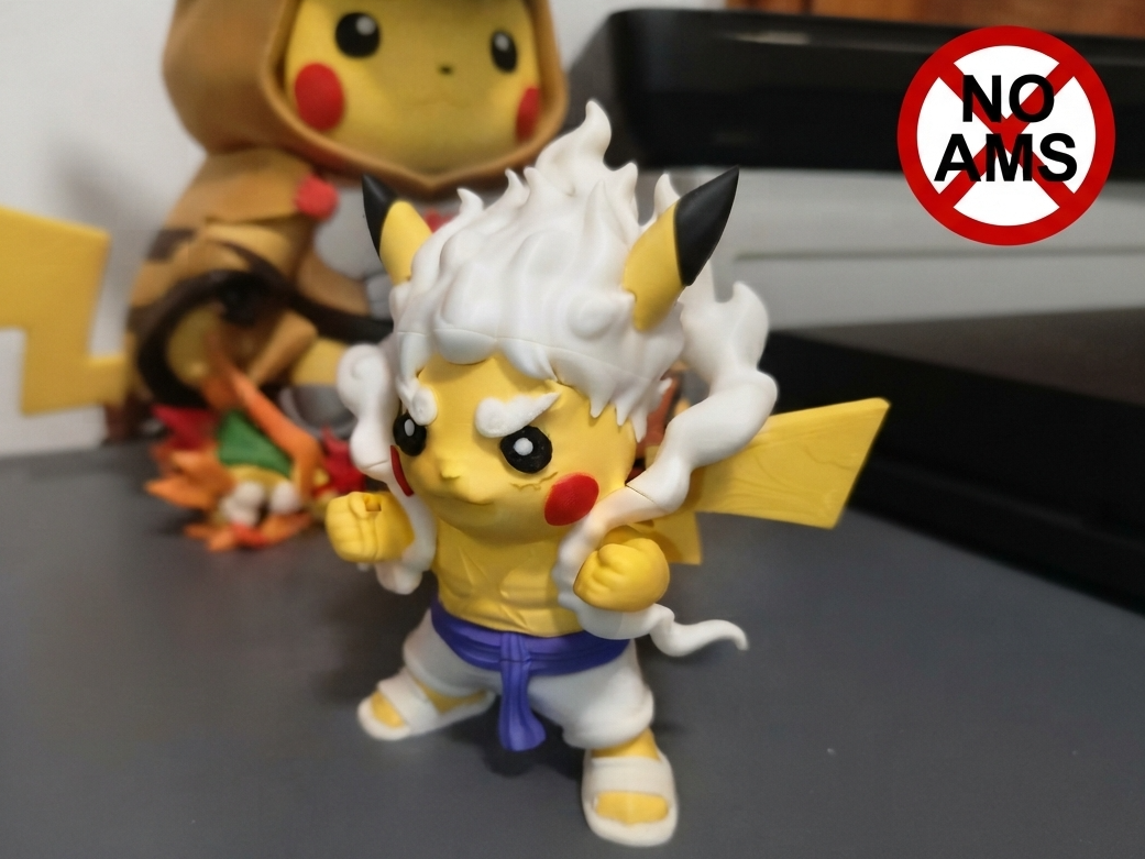 Pikachu Gear 5 (Modo Nika) 3D model
