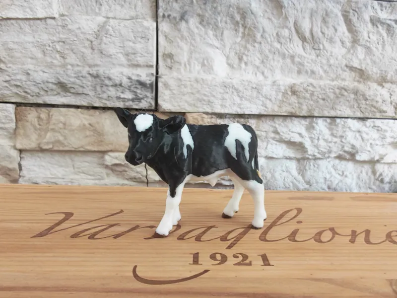 Realistic Holstein Calf - Schleich Inspired