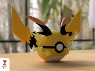 #0026 - Mega Raichu X Poke Ball