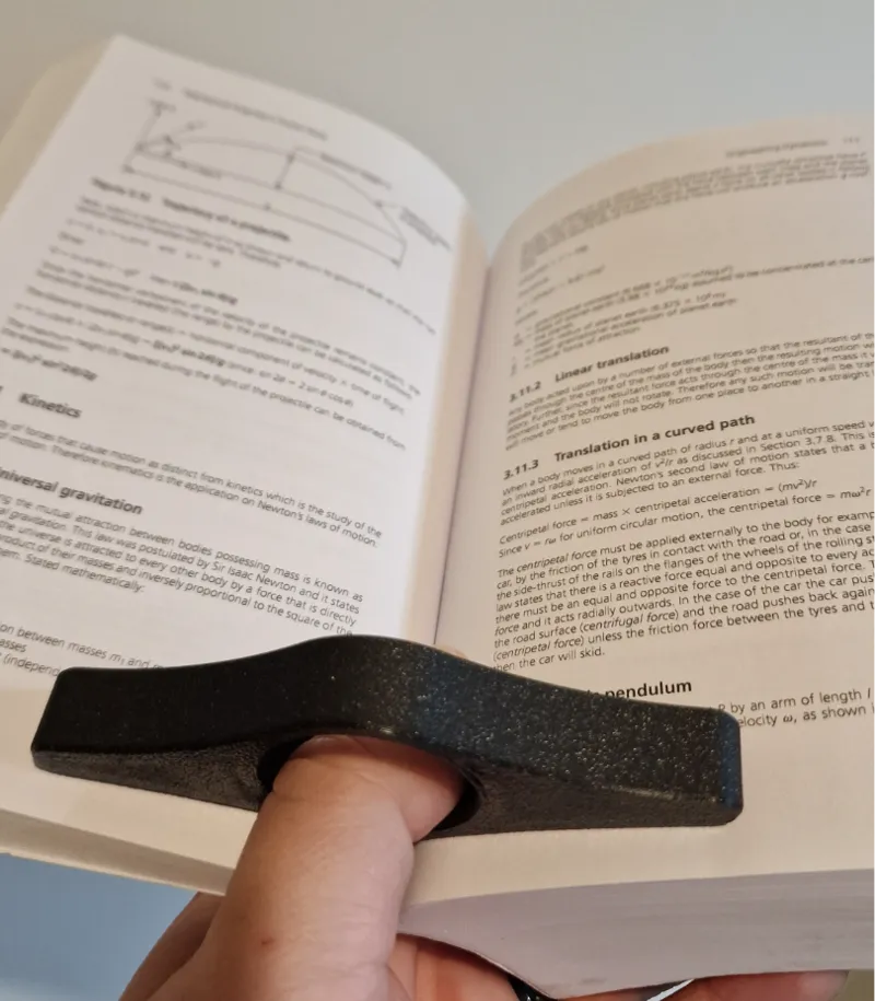 One-Handed Book Opener