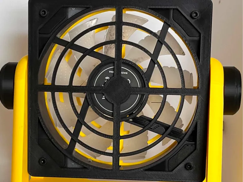 Adjustable 120mm PC Desk Fan