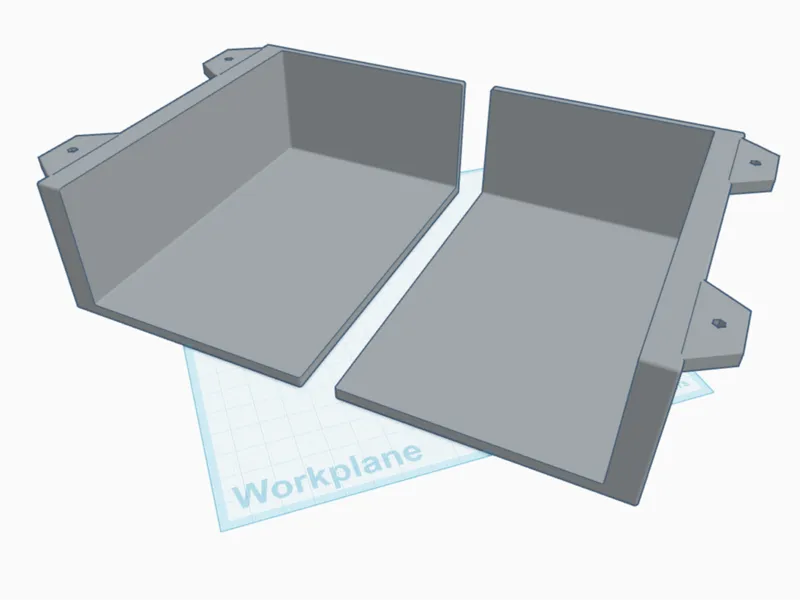 Under desk/shelf bracket