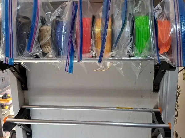 Small Filament Rack Small Spool Filament Storage Rack - Free 3D Print Model - MakerWorld
