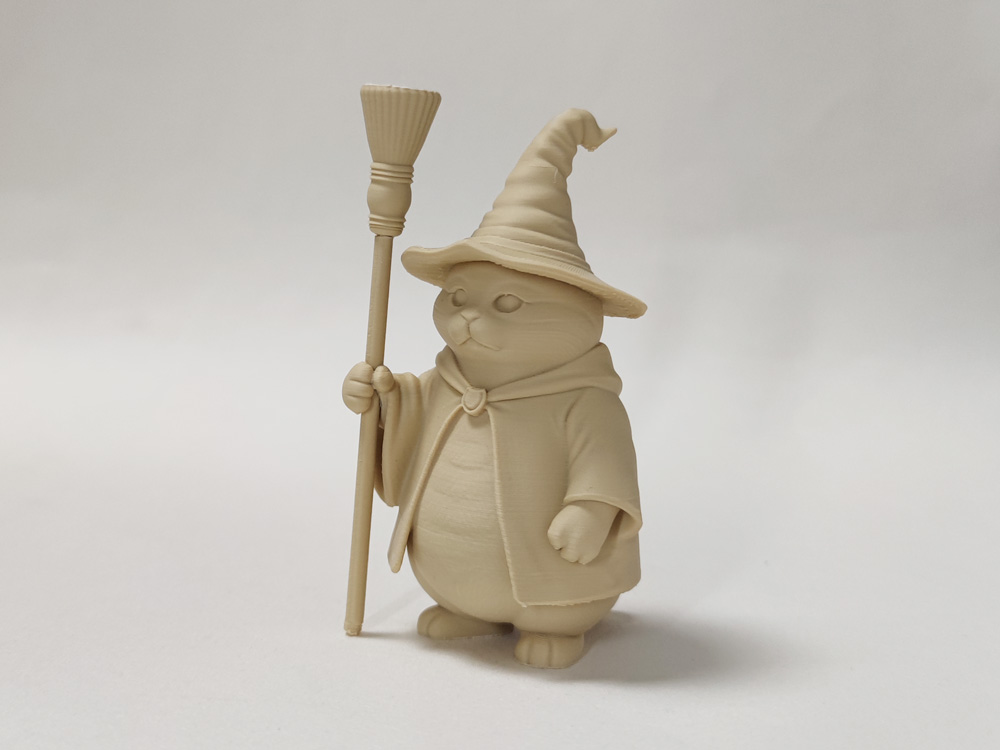 Miniatura 1 do modelo 3D 万圣节 萌系巫师