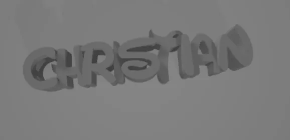 PORTACHIAVI STILE DISNEY CHRISTIAN