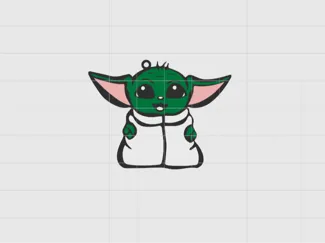 Grogu Keychain