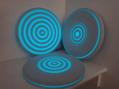 TRON 1982 Identity Discs