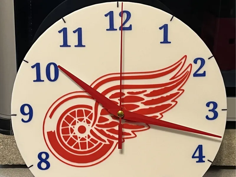 Detroit Red Wings Wall Clock