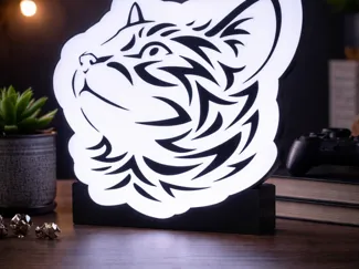 Katzen Lichtbox