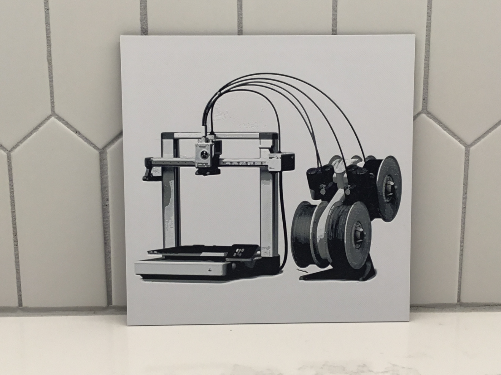 Bambu Lab A1 HueForge Art