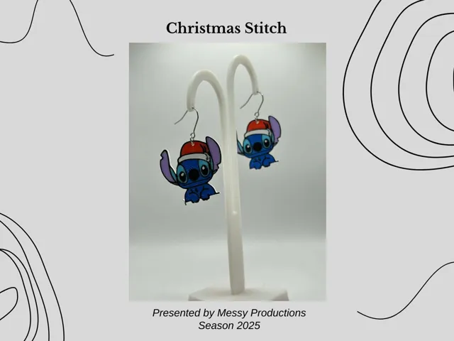 Christmas Stich Earrings