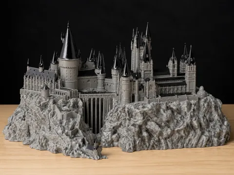 Modelo para impresión 3D: Hogwarts Castle — referencia de MakerWorld