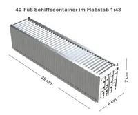 40 Fuss Container 1:43