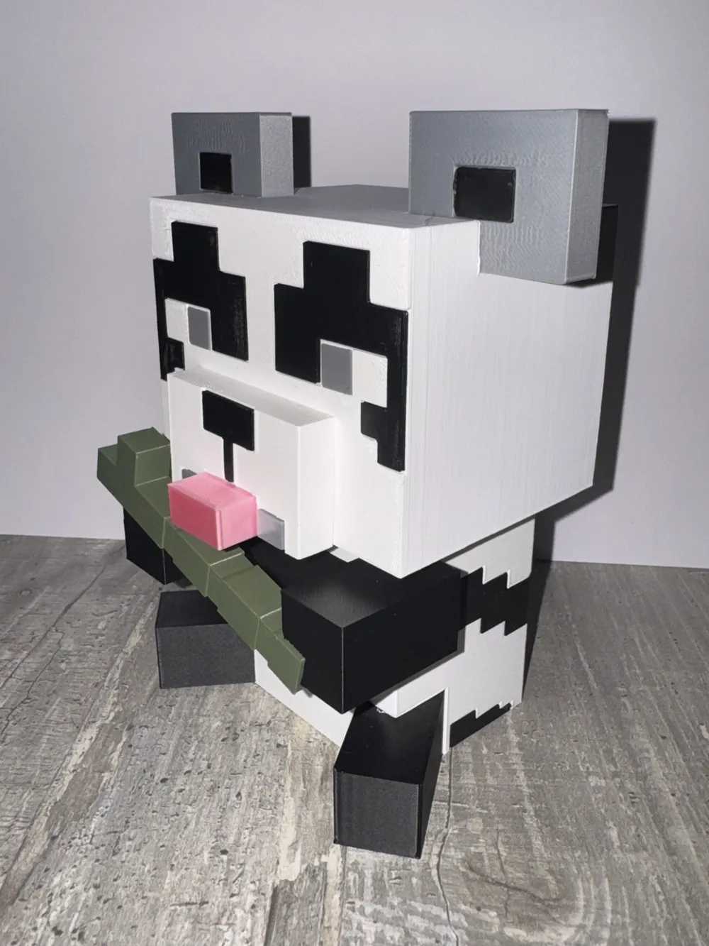 Panda Minecraft Model Minecraft Panda - Free 3D Print Model - MakerWorld