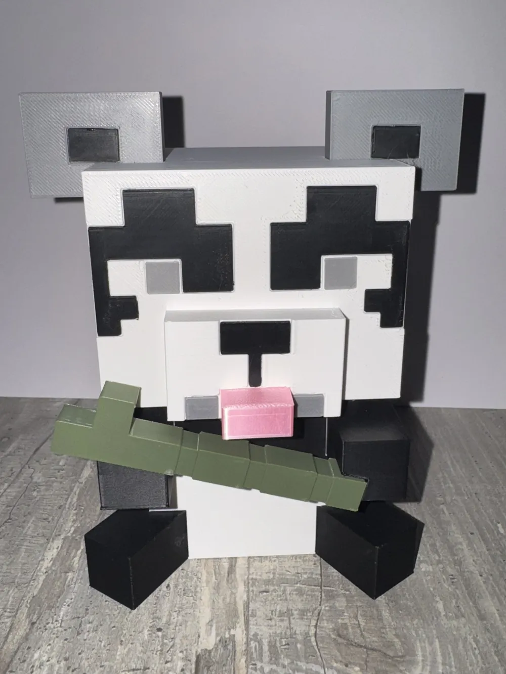 Panda Minecraft Model Minecraft Panda - Free 3D Print Model - MakerWorld