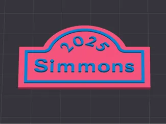 Simmons Bookmark