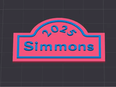 Simmons Bookmark