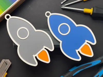 Little Rocket Key Tag / NFC Tag