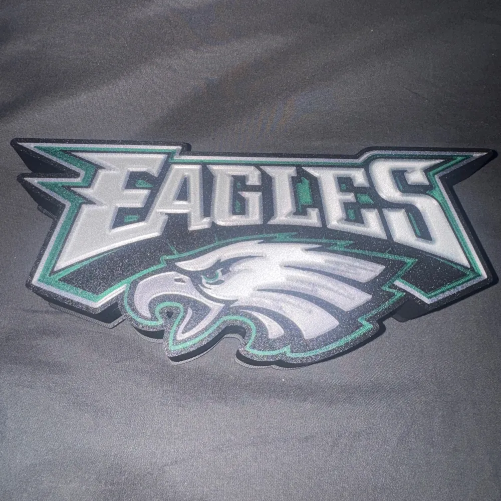 Philadelphia Eagles Wall Art - Lightbox - Free 3D Print Model - MakerWorld
