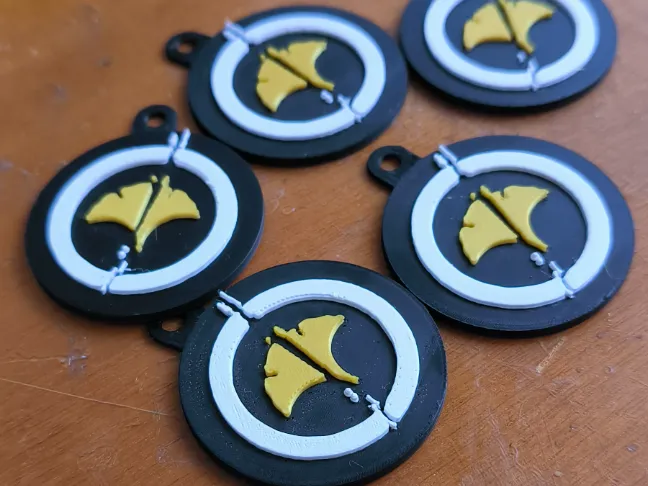 Ghost of Yotei Keychain logo Playstation Japan 