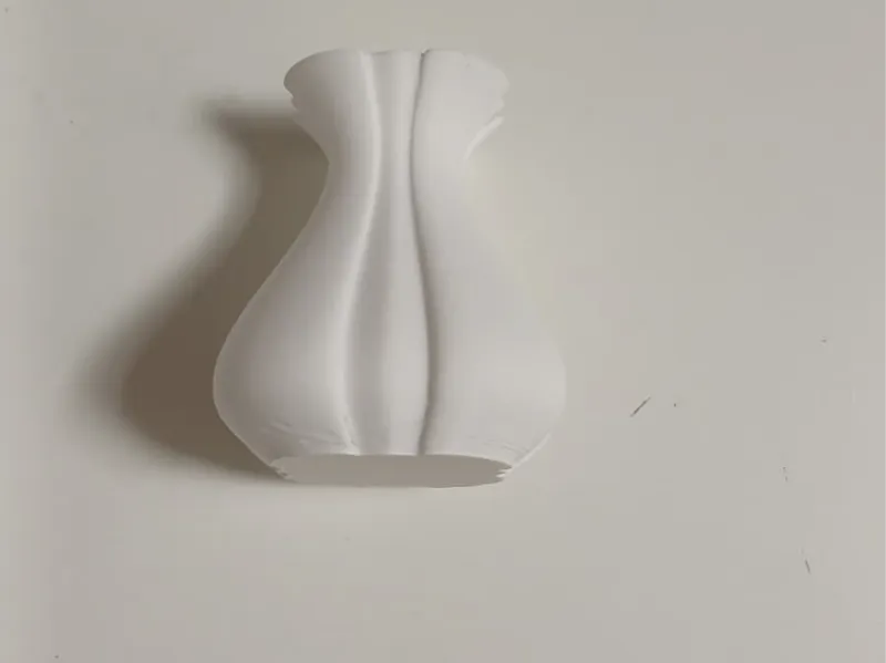 shaped vase