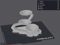 0.2mm layer, 2 walls, 40% infill