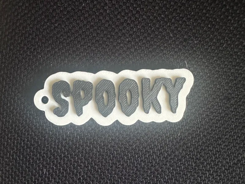 Spooky Halloween Keychain