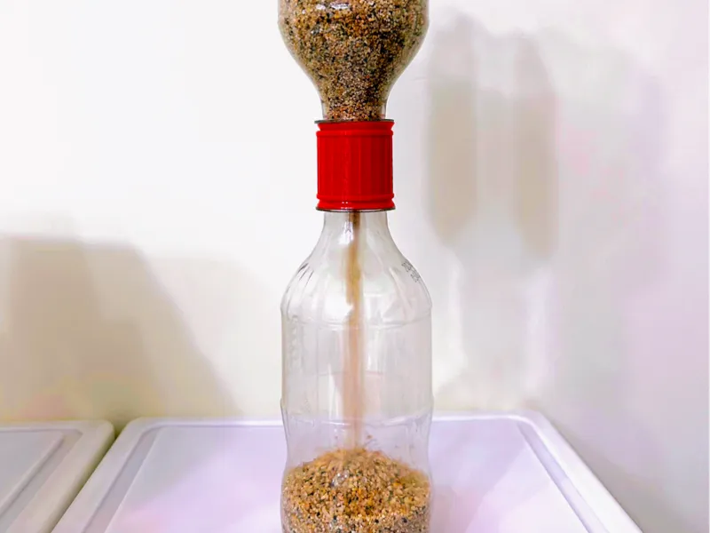 可乐瓶沙漏