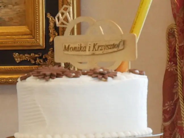 Wedding cake Topper