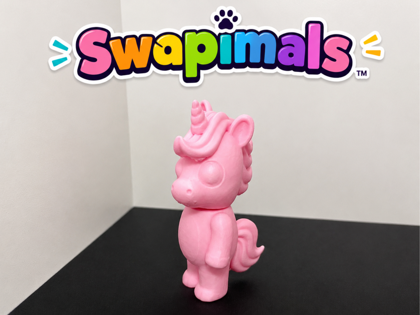 Unicorn Swapimals – Interchangeable Bobble & Spin