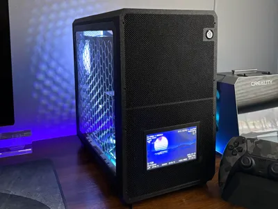 MODCASE Hyper Hardware Monitor Screen Modification