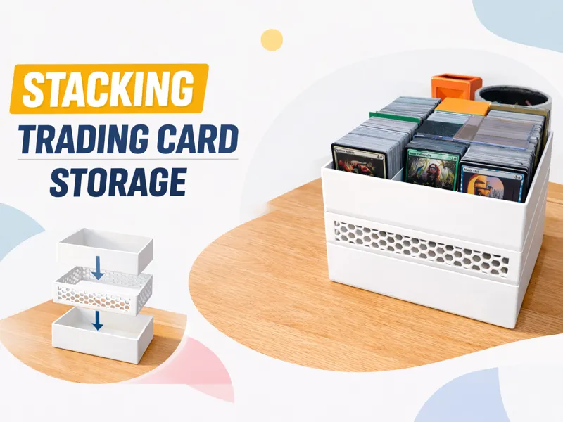 Stacking Trading Card Storage
