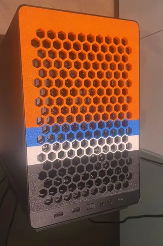 Lian Li Dan A3 - Hex Pattern Face Plate
