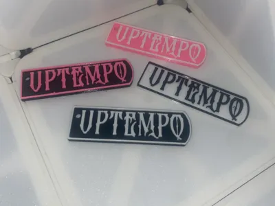 UPTEMPO HARDCORE Keychain