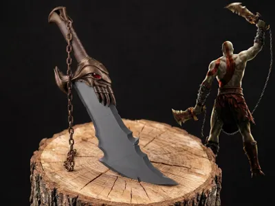 Kratos Blades of Chaos God of War