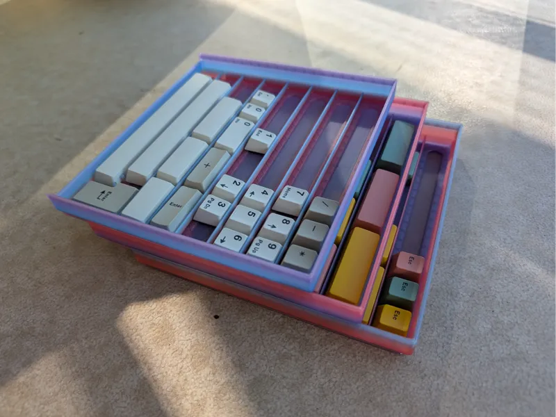 Stackable Keycap Storage v1