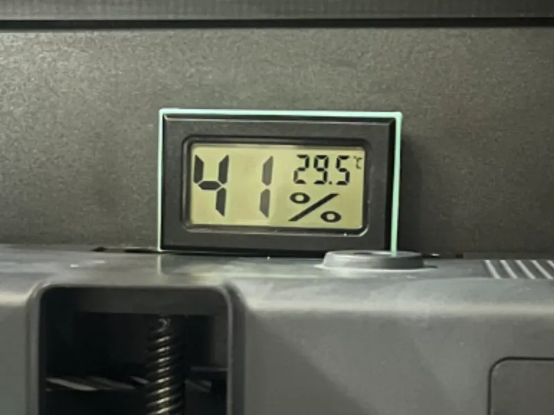 Rectangular Digital Thermometer/Hygrometer Mount