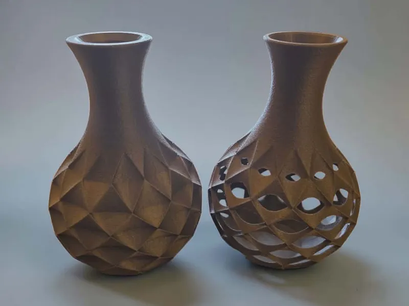 Modern Low Poly Vase