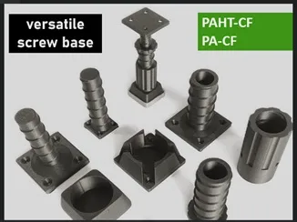Adjustable Foot - versatile Screw Base