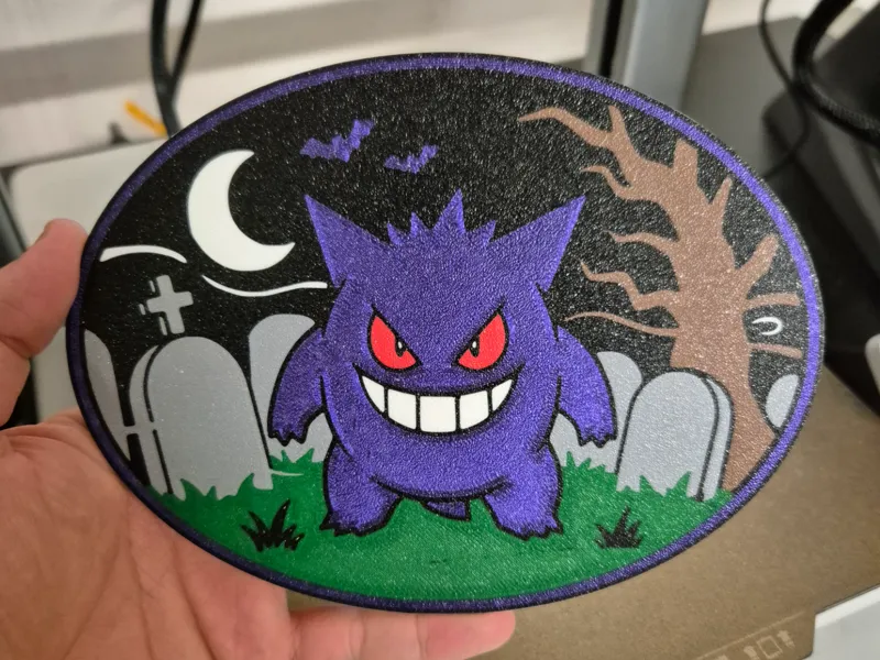 Gengar Wall Art