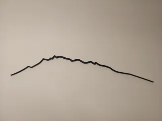 Pilatus Outline from Emmenbrücke