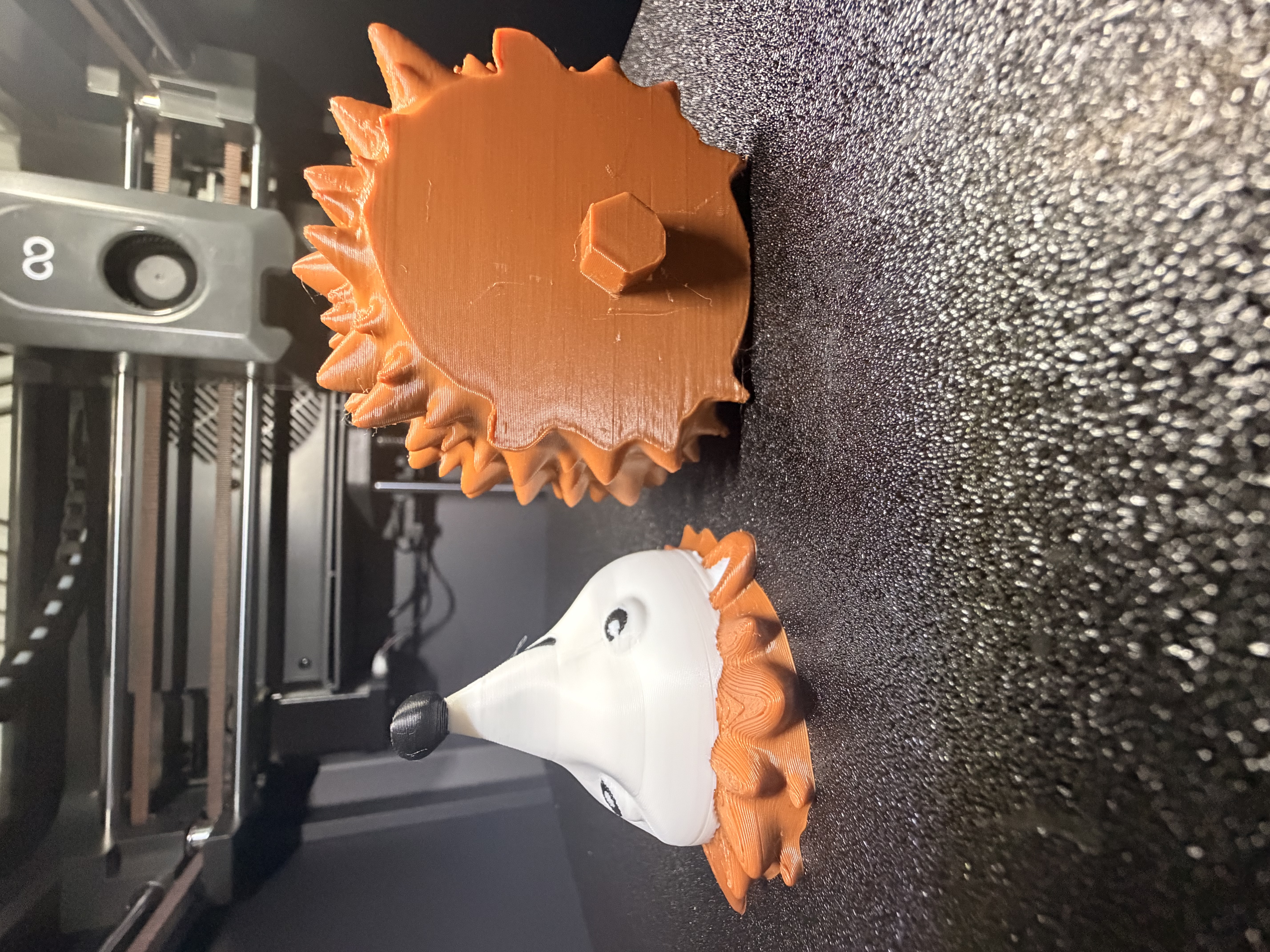 Miniatura 2 do modelo 3D Cute Hedgehog 