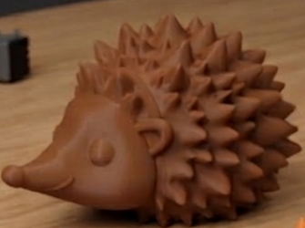 Miniatura 3 do modelo 3D Cute Hedgehog 