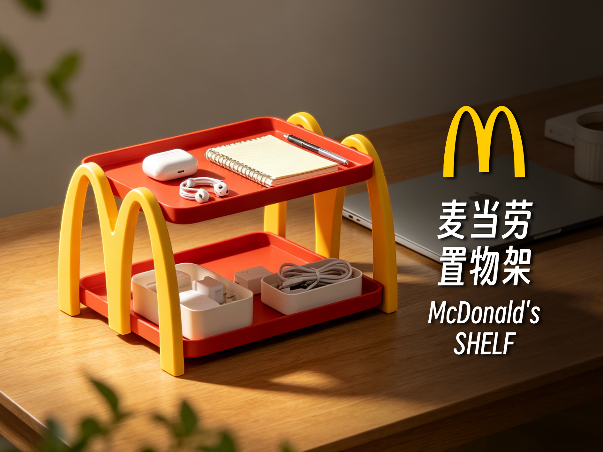 Miniatura 1 do modelo 3D 麦当劳置物架