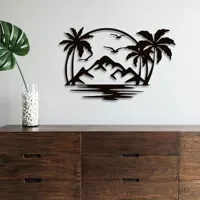 Décoration murale 2D - Vue paradisiaque — photo 3