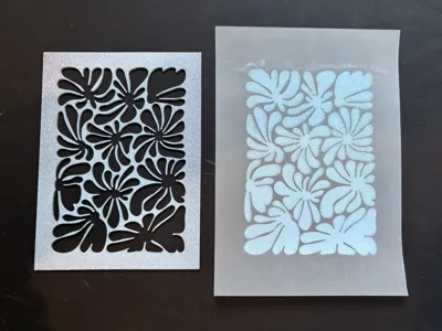 Flower Stencil 