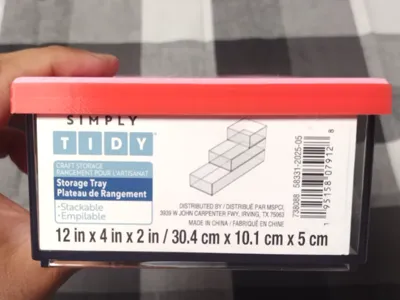 Simply Tidy Storage Tray Lid - 12" x 4"